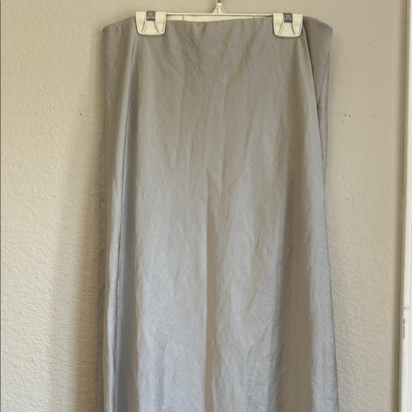 NWT madewell satin maxi slip skirt - Picture 2 of 7